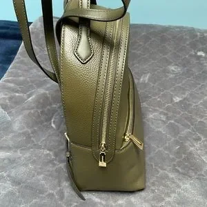 Michael Kors Olive/military Green Backpack MICHAEL KORS Backpack Kent MK Military Olive Green/Black  main image 4